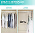 Hangers Space Saving, 20 Packs Magic Space Saving Clothes Hangers, Sturdy Plastic Clothes Hangers Organizer and Storage, Multifunctional Magic Hangers Closet Space Savers for Heavy Clothes Coats