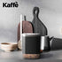 Kaffe Glass Storage Container. Coffee Canister - BPA Free Stainless Steel with Airtight Lid (8oz)