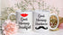 Good Morning Beautiful, Good Morning Handsome - 11oz Ceramic Coffee Mug Couples Sets - Funny His And Her Gifts - Husband And Wife Anniversary Presents - Wedding Or Engagement Gift Ideas - By CBT Mugs