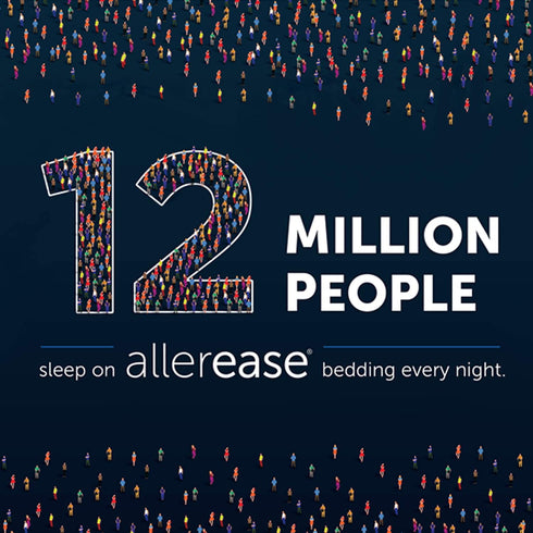 AllerEase Maximum Allergy Pillow Protector, Standard/Queen