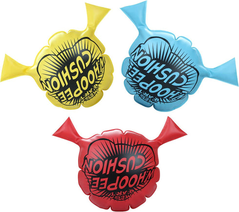 Benasan Whoopie Cushion for Kids,3PACK Whoopee Cushion for Children Adult Home and Office,Classic Woopie Cushion Stress Reliever for Party,Two Holes,9In