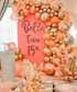 Orange with Gold Balloon Garland Arch Kit-Cream White Orange Gold Balloons for Wedding Decoration Baby Shower Decorations Birthday Party Decoration
