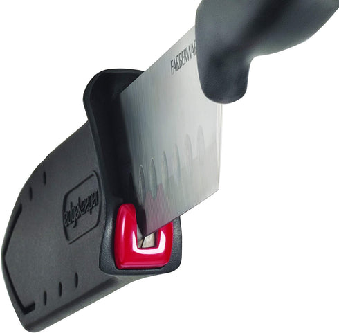 Farberware EdgeKeeper Santoko Knife, 7-inch Santoku, Stainless Steel