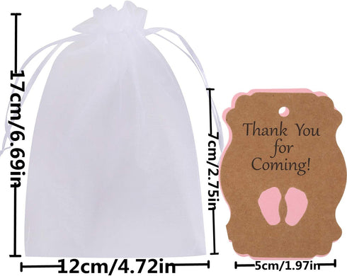 12pcs Refrigerator Magnet Bottle Opener Baby Shower Favor for Guest, Silicone Metal Bottle Opener Birthday Wedding Favors Baby Shower Giveaways Gift to Guest (Pink Opener, 12)