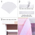 Suppromo 6ft Pink Tulle Table Skirt for Rectangle or Round Tables Tutu Table Skirt for Baby Shower Girl Gender Reveal Unicorn Birthday Party Cake Dessert Table Decorations (L6(ft)*H 30in)
