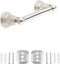 Amazon Basics AB-BR834-SN Classic Standard Toilet Paper Holder, Spring, Satin Nickel