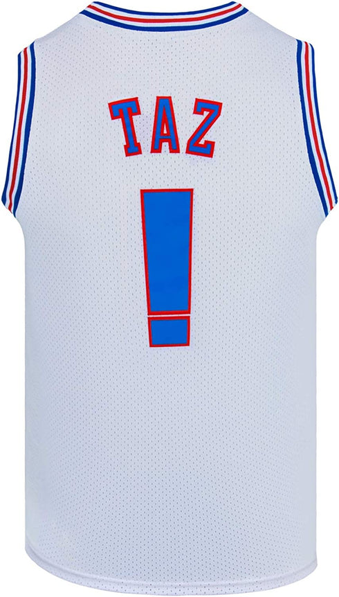 CNALLAR Mens Basketball Jerseys Taz !# Space Movie Shirts