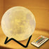 3.15" Moon Lamp for Kids, Nursery Night Light with Metal Stand, Valentine's Day Gift, Timer Remote Control, 16 Colors 5 Brightness.