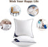 Siluvia 18"x18" Pillow Inserts Set of 2 Decorative 18 Pillow Inserts-Square Interior Sofa Throw Pillow Inserts with 100% Cotton Cover Couch Pillow (2, 18"x18" ,2Pack)