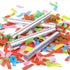 Battife Confetti Wands 10Pack Colorful Tissue Paper Confetti Flick Flutter Sticks for Wedding Celebrations, Anniversary, Birthday Parties, 7.8 inch