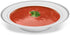 50 Disposable White Silver Rimmed Plastic Soup Bowls | 14 oz. Premium Heavy Duty Disposable Dinnerware with Real China Design | Safe & Reusable (50-Pack White/Silver Trim) by Bloomingoods