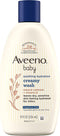Aveeno Baby Soothing Hydration Creamy Body Wash with Natural Oatmeal for Dry & Sensitive Skin, Hypoallergenic, Fragrance, Paraben & Tear Free Formula, 8 Fl Oz