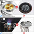 SisDruo Portable Backpacking Stoves 3900W Copper Core Camping Stove with Piezo Ignition Wind-Resistance Ultralight for Outdoor Travel Hiking Cooking (style 2)