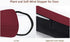 Sunolga 38" Weighted Door Draft Stopper Under Door Noise Air Stopper 2.2LB,Sound Proof Draft Guard for Doors and Windows,Machine Washable - Wine Red