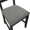 Seat Covers for Dining Room Chairs, Waterproof Kitchen Dining Seat Slipcovers - Chair Seat Covers Protector Set of 4(Light Grey,4 Pack)