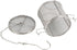 Tea Ball Infuser, Stainless Steel Spice Seasoning Strainer Tea Ball Strainer Soup Seasonings Separation Basket Spice Filter Kitchen Tools, Silver (10×10cm)