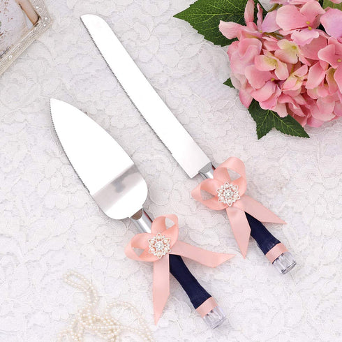 Wedding Cake Knife and Server Set Gift for Wedding, Anniversary, Engagement, Birthday