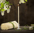 Danilovo Pure Beeswax Candles - No-Drip, Smoke-Less, Tall, Thin Taper Candles Decorative Candles for Church Prayer, Decor or Birthday Candles Honey Scented 5.9 in, ˜ 0.2 in (White, 50pcs)