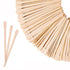 Mibly Wooden Wax Sticks - Eyebrow, Lip, Nose Small Waxing Applicator Sticks for Hair Removal and Smooth Skin - Spa and Home Usage (Pack of 200)