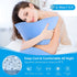 LUXEAR Cooling Pillowcases, Ultra Cool Pillow Cases with Stretch Japanese Q-max 0.55 Arc-Chill Cooling Fiber, Anti-Static Standard & Queen Size Cold Pillowcases for Hair Skin Night Sweat Hot Sleeper