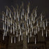 Joiedomi 2 Pack 360 LED Meteor Shower Rain Lights 10 Tubes 30cm White for Halloween, Christmas, New Year, Wedding, Party, Holiday, Valentine's Day, Thanksgiving Day, Outdoor Decoration