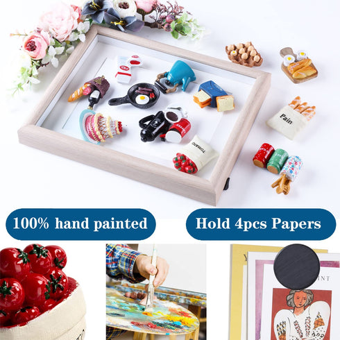 12pcs Food Magnets for Fridge Magnets Decorative Kitchen Magnets Cute Magnets Food Refrigerator Magnets for Kitchen Home Decor,Strong Resin Magnets Home Decor Office