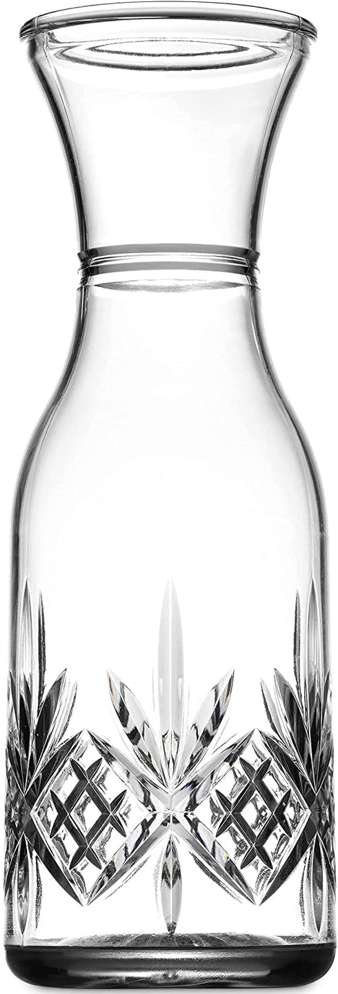 Godinger Carafe and Pitcher, Water Pitcher, Wine Carafe, Shatterproof Acrylic - Dublin Collection, Set of 2
