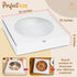 BAKEBERRY Pizza Boxes 10x10 White Pizza Boxes 10x10x2 inches Bakery Boxes With Window 10x10 Boxes Bakery Pie Boxes For 9 Inch Pie Sturdy 10 In Pie Boxes 10 Inch Pizza Box White Pizza Boxes 10x10 Pie Boxes 10x10 Bakery Boxes And Cookie Boxes for G