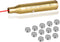 Sunya 30-06 Laser bore Sight 25-06 .270 3006Boresighter with Carrying Pouch, Red Laser Brass Body Includes 2 Sets Battery