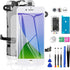 Mobkitfp for iPhone 7 Screen Replacement White with Camera+Sensors+Earpiece Full Assembly 4.7 inch LCD Screen 3D Touch Display Digitizer for A1660,A1778,A1779 with Repair Tools+Adhesive Seal