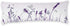 AILOVYO Butterflies Body Pillow Cases Cute Purple Flower Polyester Body Pillow Cover with Zipper Decorative for Bedroom 20x54 Inch