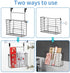 TreeLen 2PK- Kitchen Cabinet Organizer for Cutting Boards Over The Cabinet Organizer Wall Door Mount Foil Holders Rack for Kitchen Bathroom Pantry-Bronze ¦