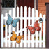 Juegoal Metal Butterfly Wall Art, Inspirational Wall Decor Sculpture Hanging for Indoor and Outdoor, 3 Pack