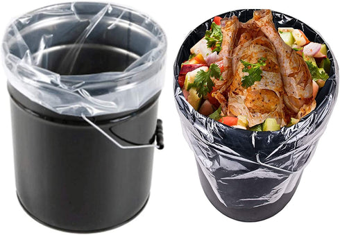 Gogmooi 5 Gallon Bucket Liner Bags, 25 Pcs Brining Bags for Turkey, 10 Silk Turkey Brine Bucket 23.5"— 31.5" Double-Sided Leak-Proof Storage Food Bag for Turkey and Brining, Food Grade, BPA Free