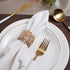 ATTAONE 12pcs Round Woven Napkin Ring, Water Hyacinth Napkins Holder, Handmade Braided Natural Napkin Rings, Christmas, Thanksgiving, Birthday Party Decorations and Everyday Life