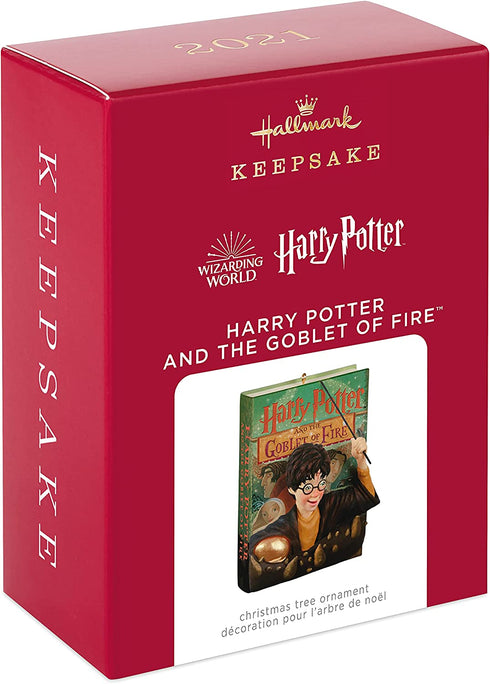 Hallmark Keepsake Christmas Ornament 2021, Harry Potter and The Goblet of Fire Ornament