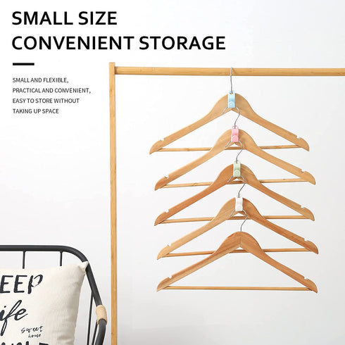 YIXINJIAJU Clothes Hanger Connector Hooks 100Pieces, Thicken, Load 30 Pounds, Used in Closet Space Savers and Organizer Closets