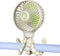 HomeLifairy Stroller Fan 2600mAh Battery Fan Clip On Fan Rechargeable Handheld Personal Portable Fan Car Seat Fan for Baby Small Desk USB Mini Fan for Stroller Accessories Crib Car Rides