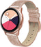 SWEES Compatible for Samsung Galaxy Watch 5 Band 40mm 44mm / Galaxy Watch 5 Pro Band 45mm / Galaxy Watch 4 Band, 20mm Slim Thin Genuine Leather Replacement Bands for Galaxy Watch 4 Classic Women Men