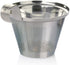 Tea Forte Kati Cup Lotus, Ceramic Tea Infuser Cup with Infuser Basket and Lid for Steeping Loose Leaf Tea