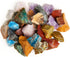Digging Dolls: 4 lbs Natural 12 Stone Madagascar Rough Stone Mix - Large Size - 1" to 1.5" Average - Raw Rough Rocks for Arts, Crafts, Tumbling, Polishing, Gem Mining, Wire Wrapping and More!
