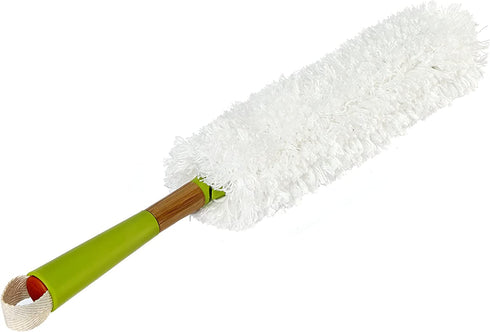Full Circle Dust Whisperer Washable Microfiber Duster, Green