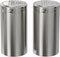 nu steel Jumbo Salt & Pepper Shaker Set of 2, 15 Oz. Stainless Steel With Shiny Finish, Small