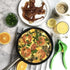 IMUSA USA S Light Cast Iron Pre-Seasoned Non-Stick Saute Pan with Stainless Steel Handle 11-Inch, Black