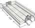onlyfire 6042 Chrome Plating Steel Flat Spit Rotisserie Grill Basket Fits 1/2? Hexagon, 3/8" Hexagon, 3/8" Square & 5/16" Square Spit Rods for Any Grill