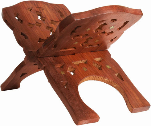 Regal Wooden Folding Reading Bible Holy Book Stand Holder, Home Decorative