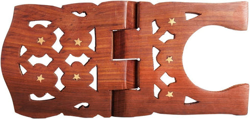 Regal Wooden Folding Reading Bible Holy Book Stand Holder, Home Decorative