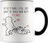 YouNique Designs 5 Year Anniversary Mug, 11 Ounces, Funny 5th Anniversary Coffee Mug for Her and Him, Fifth Year Wedding Anniversary Cup, 5th Wedding Anniversary Mug (Black Handle)