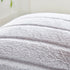 Decorative Faux Fur Throw Pillow Case Set of 2 Best Gift to Mom on Mother's Day Fuzzy Striped Cushion Cover for Sofa Couch Bedroom Car, 20"x 20", Grey