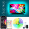 TV LED Backlight, Hamlite 12.5Ft USB Smart LED TV Lights with Alexa for 32 to 55inch Music Sync, RGBW 6500K DIY Color Changing Bias Lighting